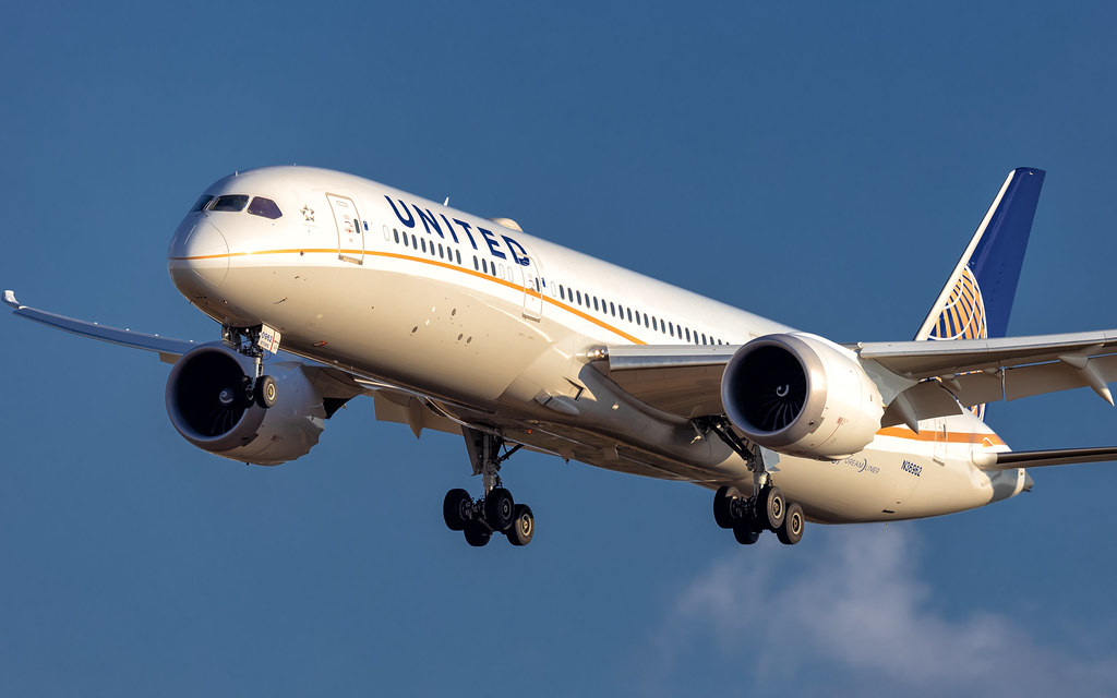 Photo of United N36962, Boeing 787-9 Dreamliner