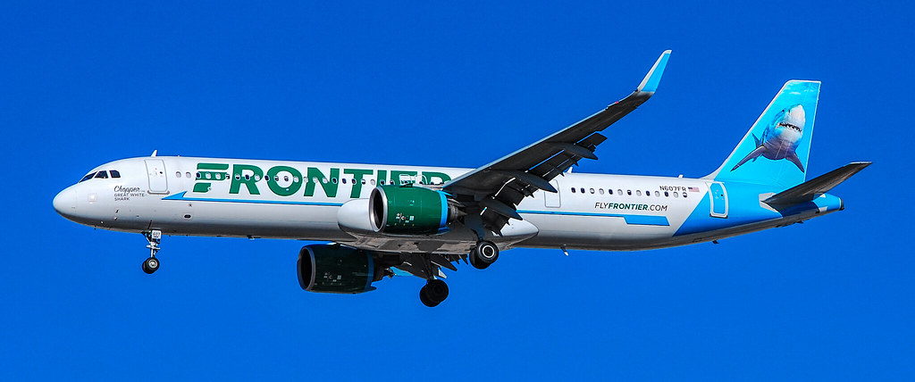 Photo of Frontier Airlines N607FR, Airbus A321-Neo