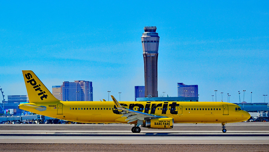 Photo of Spirit Airlines N668NK, Airbus A321