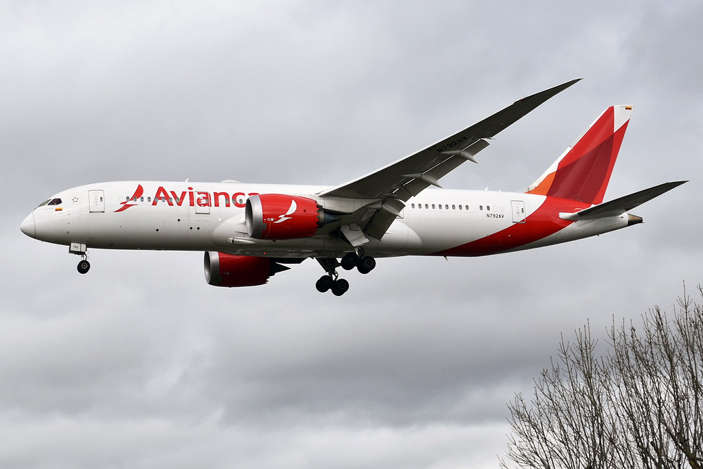 Photo of Avianca N792AV, Boeing 787-8 Dreamliner
