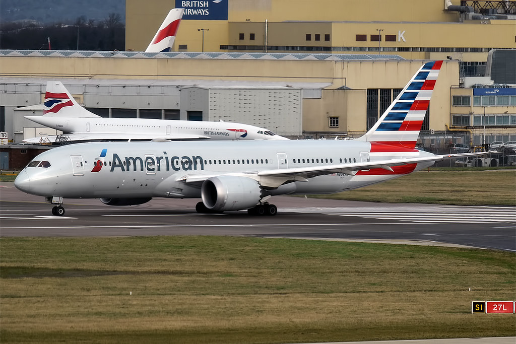 Photo of American Airlines N808AN, Boeing 787-8 Dreamliner