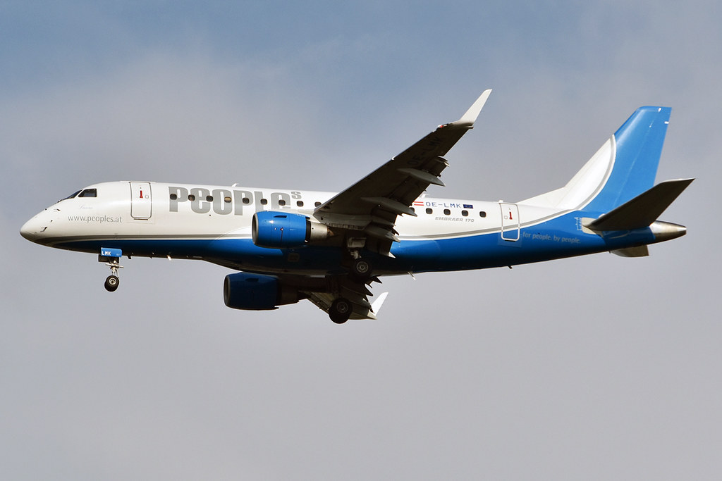 Photo of People's Viennaline OE-LMK, Embraer ERJ-170