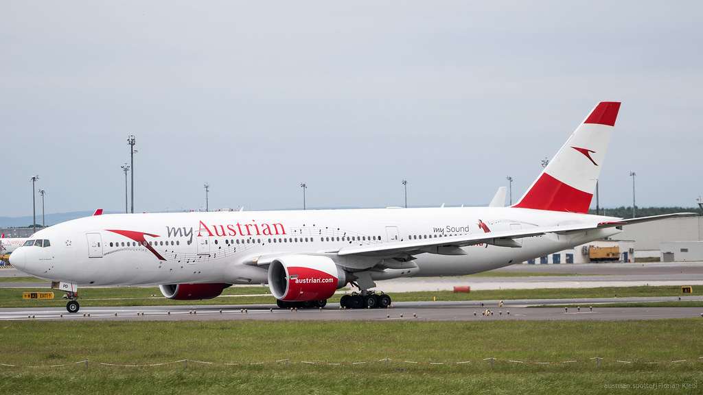 Photo of Austrian Airlines OE-LPD, Boeing 777-200