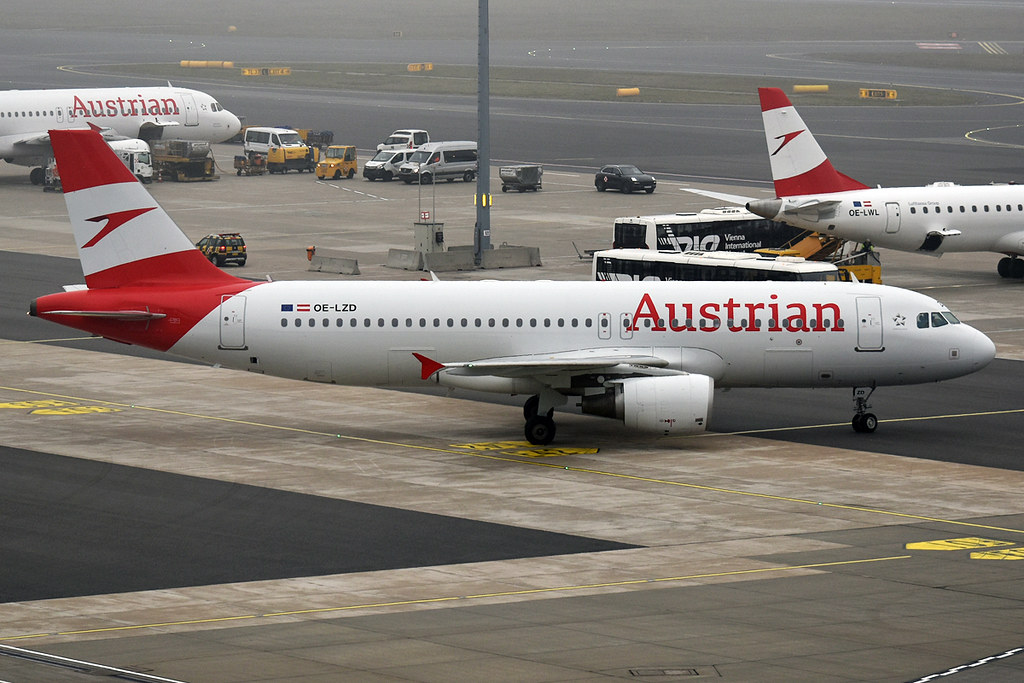 Photo of Austrian Airlines OE-LZD, Airbus A320