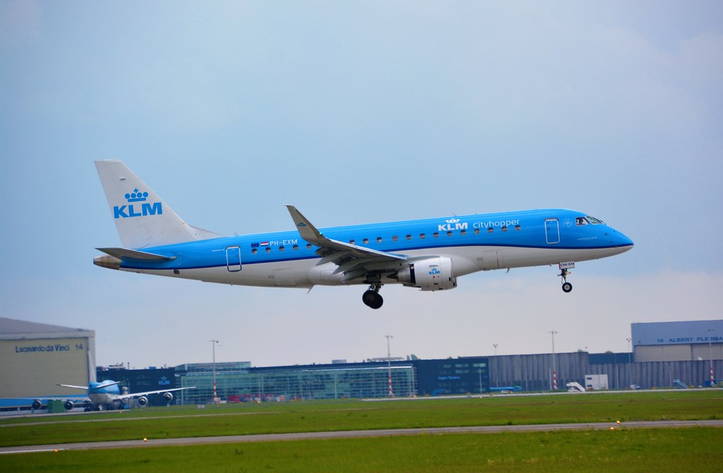 Photo of KLM Cityhopper PH-EXM, Embraer ERJ-175