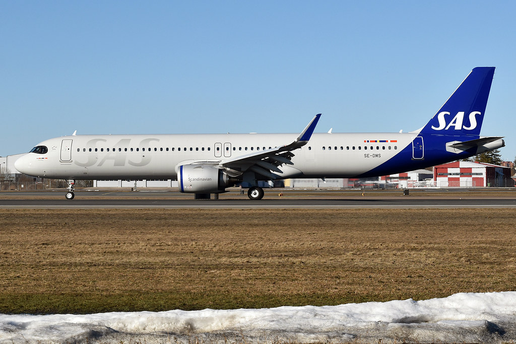 Photo of SAS Scandinavian Airlines SE-DMS, Airbus A321-Neo