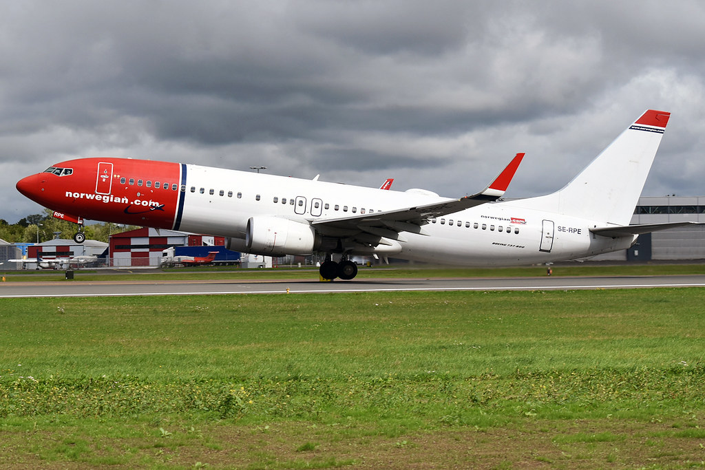 Photo of Norwegian Air Sweden SE-RPE, Boeing 737-800