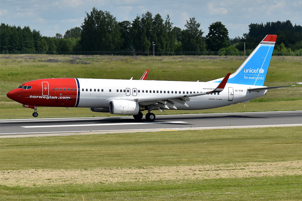 Photo of Norwegian Air Sweden SE-RXB, Boeing 737-800