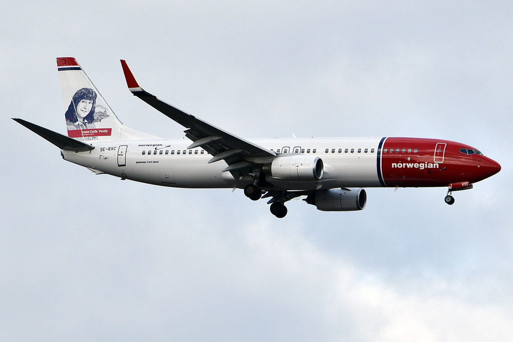 Photo of Norwegian Air Sweden SE-RXC, Boeing 737-800
