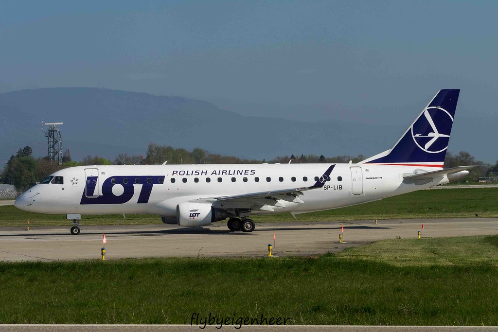 Photo of LOT Polish Airlines SP-LIB, Embraer ERJ-175