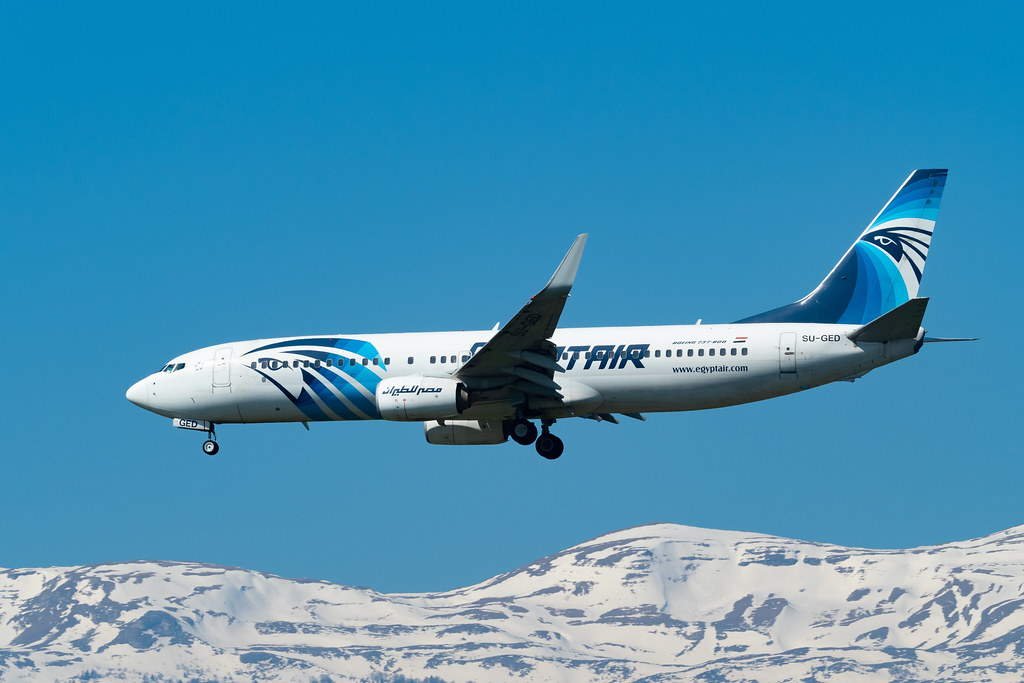 Photo of Egypt Air SU-GED, Boeing 737-800