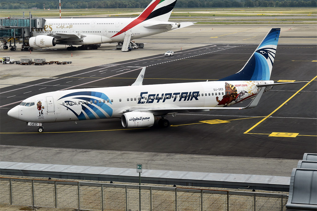 Photo of Egypt Air SU-GED, Boeing 737-800