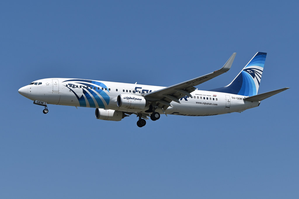 Photo of Egypt Air SU-GEM, Boeing 737-800