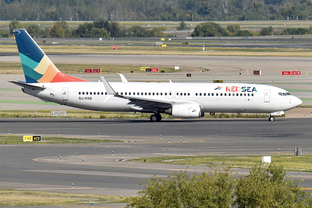 Photo of Red Sea Airlines SU-RSB, Boeing 737-800