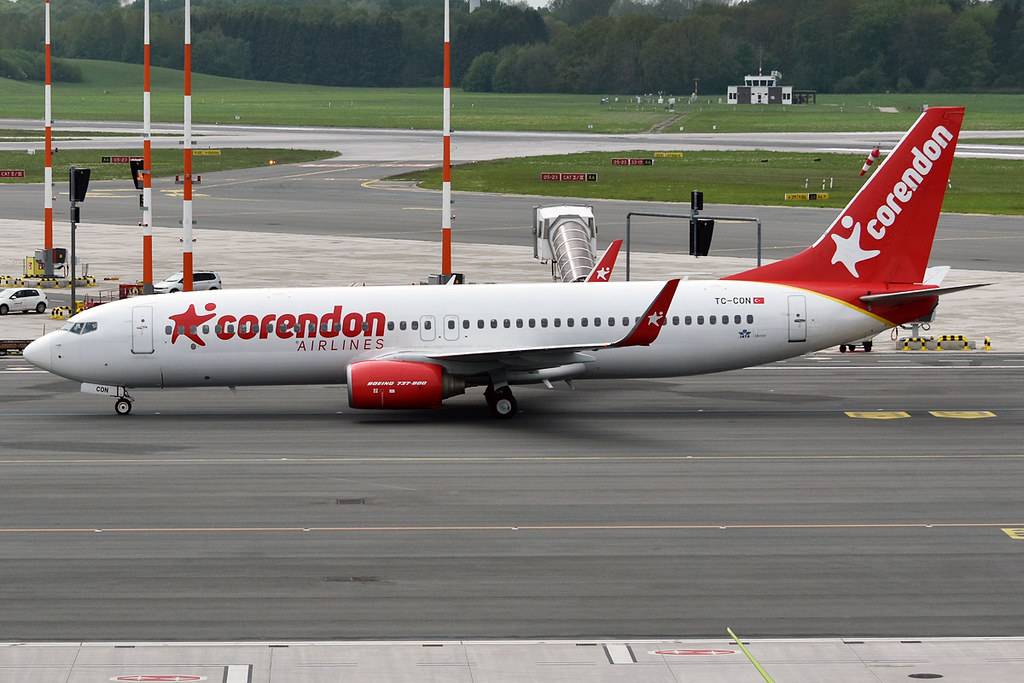 Photo of Corendon Airlines TC-CON, Boeing 737-800