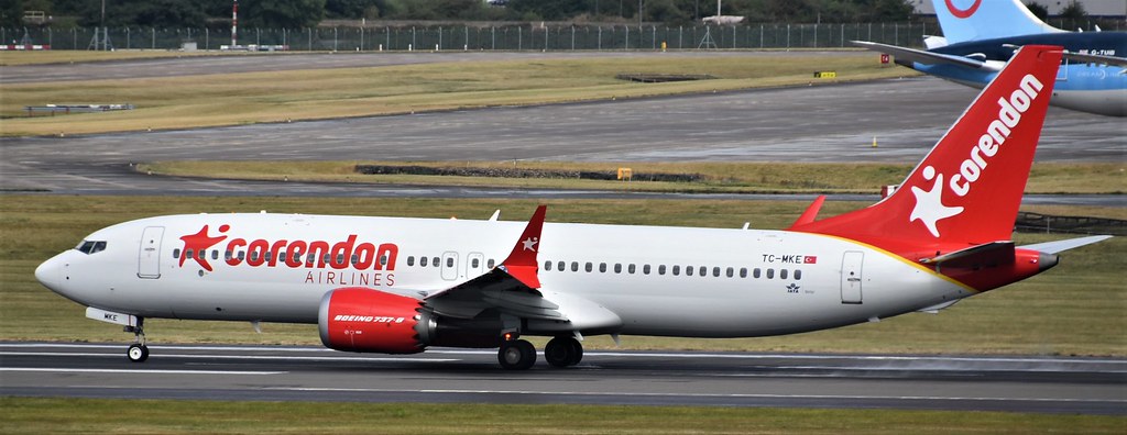 Photo of Corendon Airlines TC-MKE, Boeing 737-800MAX