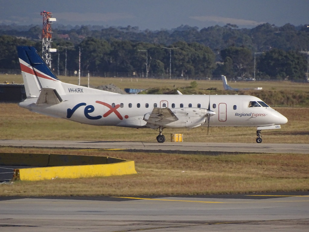 Photo of REX Regional Express VH-KRX, SAAB 340