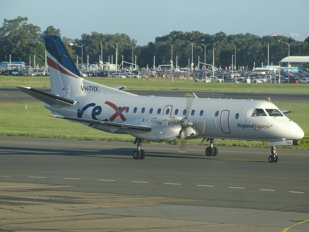 Photo of REX Regional Express VH-TRX, SAAB 340