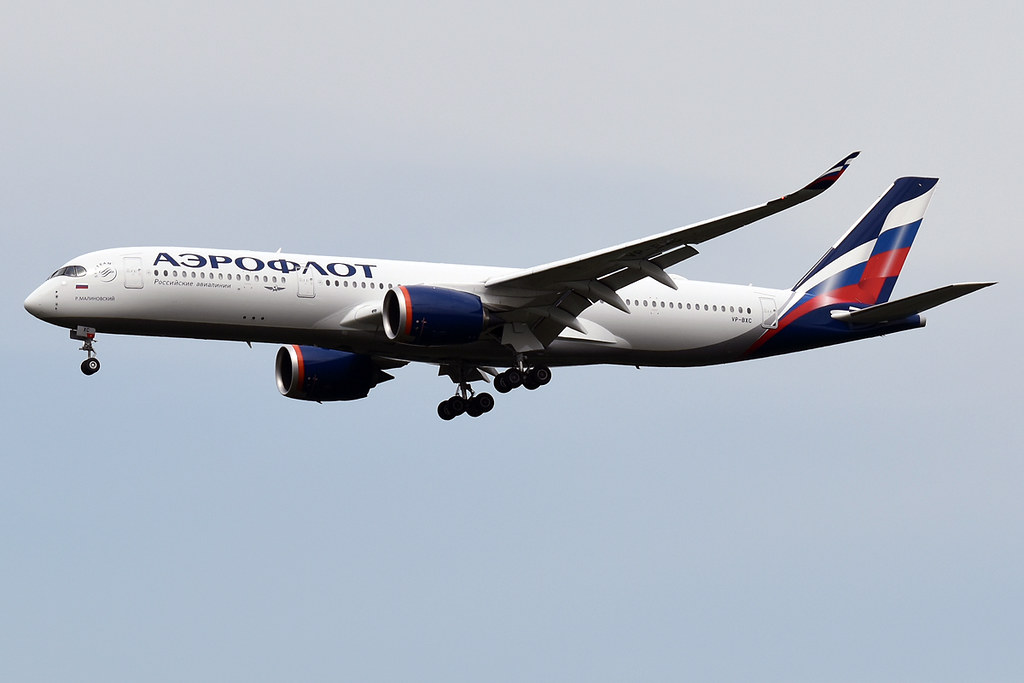 Photo of Aeroflot VP-BXC, Airbus A350-900