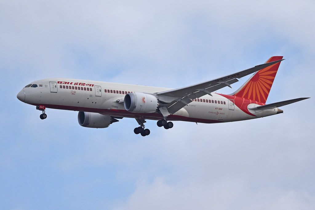 Photo of Air India VT-ANX, Boeing 787-8 Dreamliner