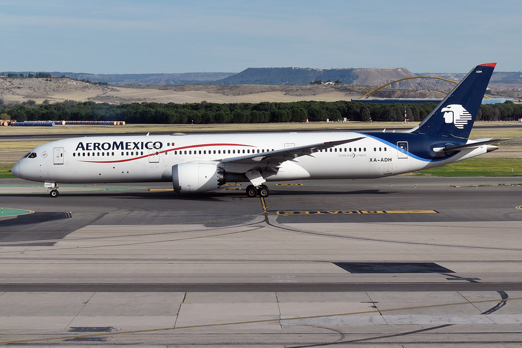 Photo of Aeromexico XA-ADH, Boeing 787-9 Dreamliner