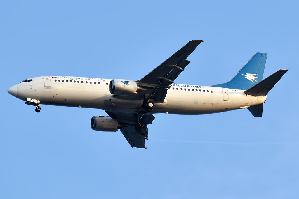 Photo of Ariana Afghan YA-PIC, Boeing 737-400
