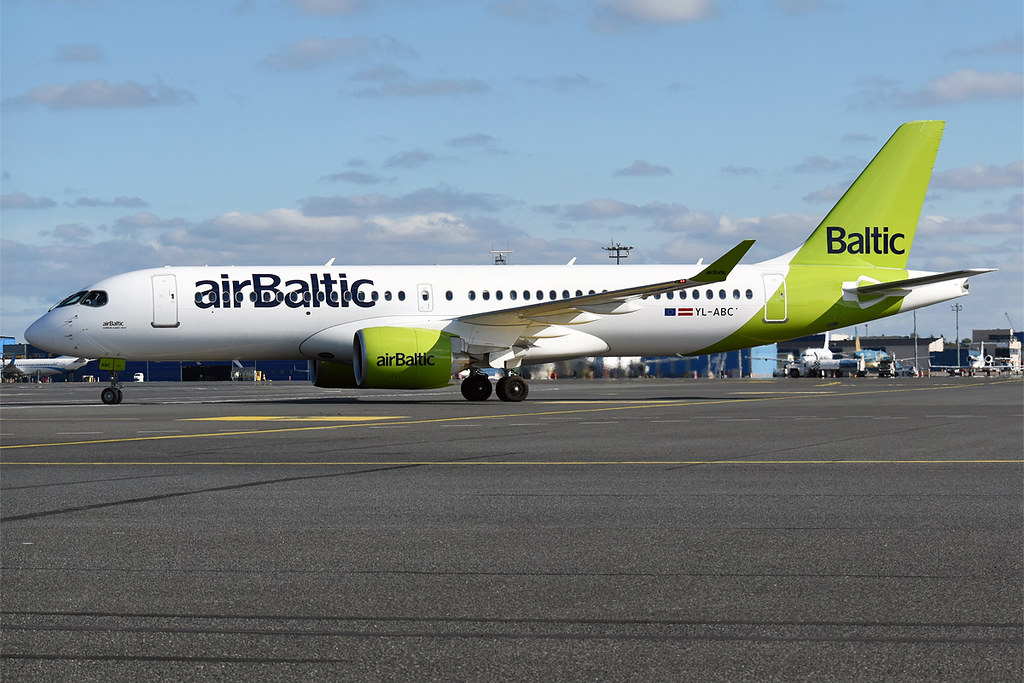 Photo of Air Baltic YL-ABC, Airbus A220-300