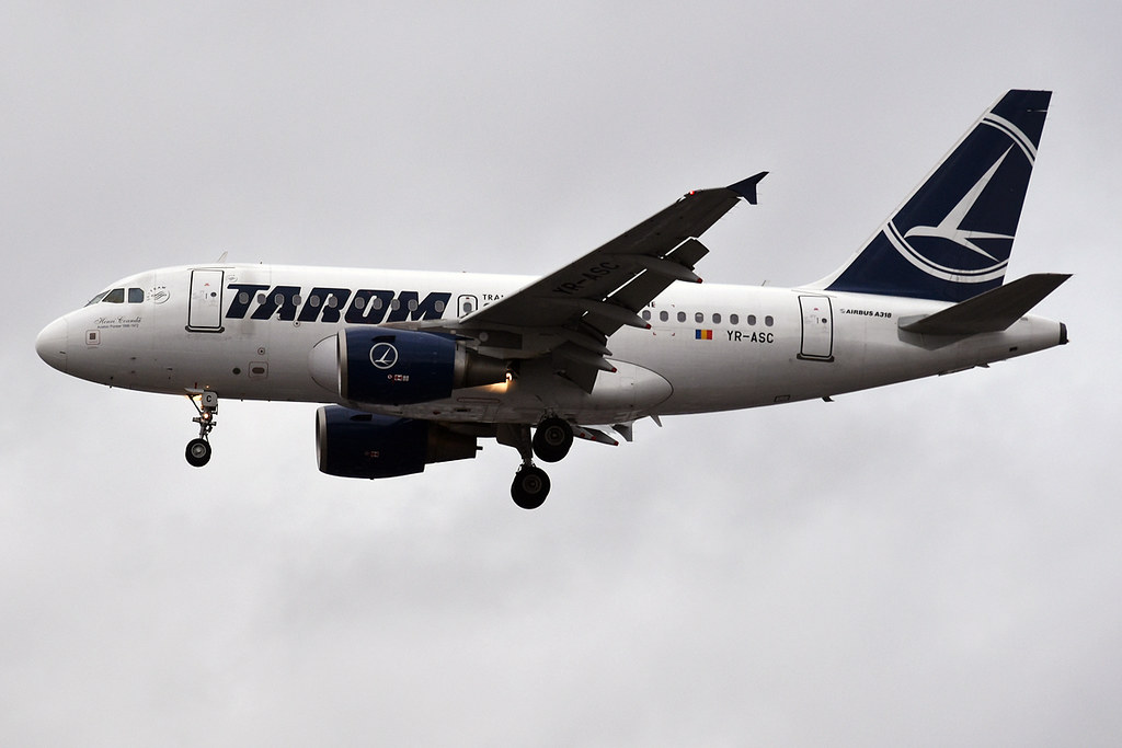 Photo of Tarom YR-ASC, Airbus A318