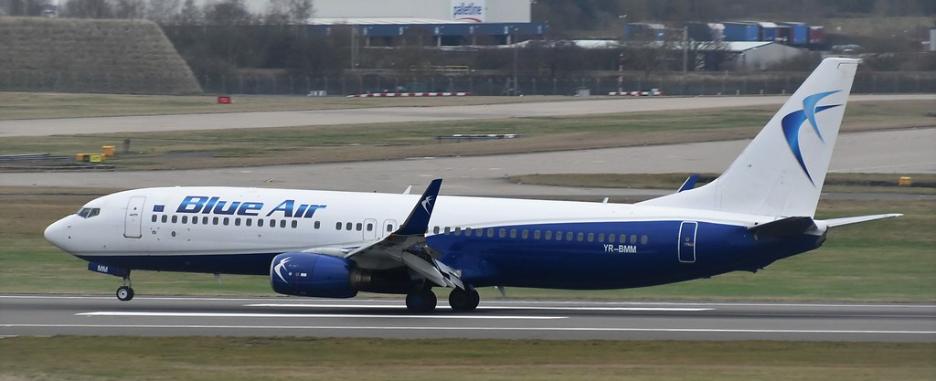 Photo of Blue Air YR-BMM, Boeing 737-800