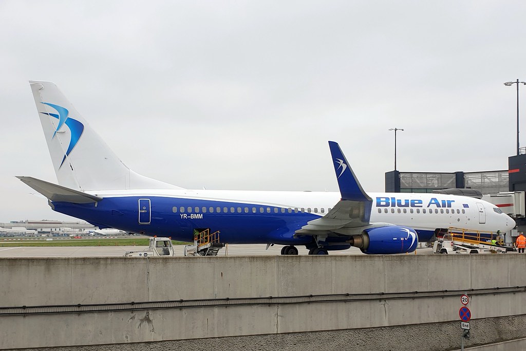 Photo of Blue Air YR-BMM, Boeing 737-800