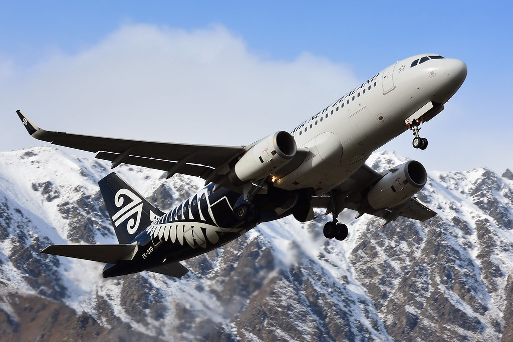 Photo of ANZ Air New Zealand ZK-OXD, Airbus A320