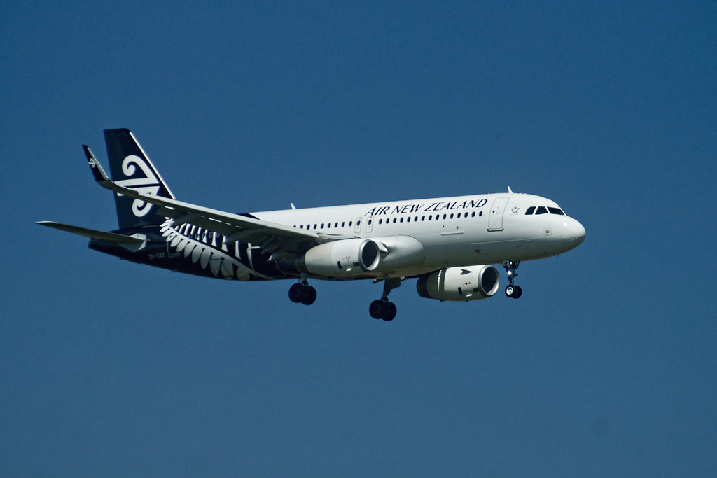 Photo of ANZ Air New Zealand ZK-OXF, Airbus A320