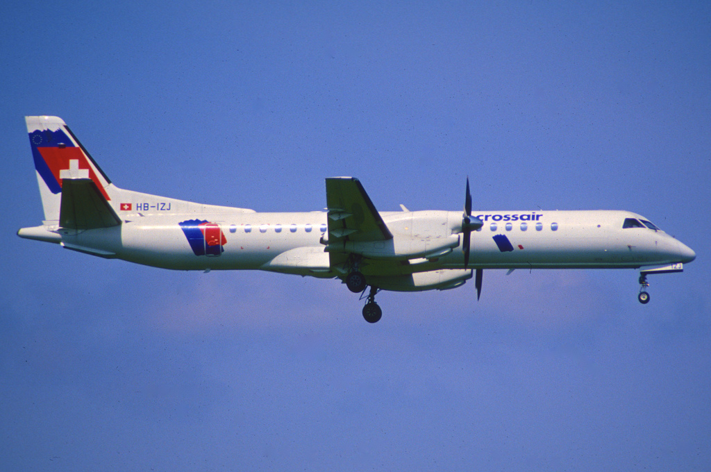 Photo of Darwin Airlines HB-IZJ, SAAB 2000
