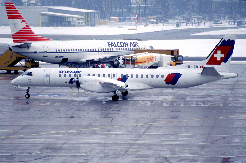 Photo of Darwin Airlines HB-IZW, SAAB 2000