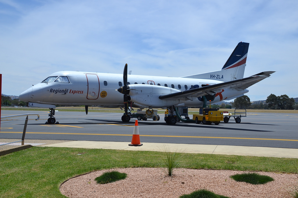Photo of REX Regional Express VH-ZLA, SAAB 340
