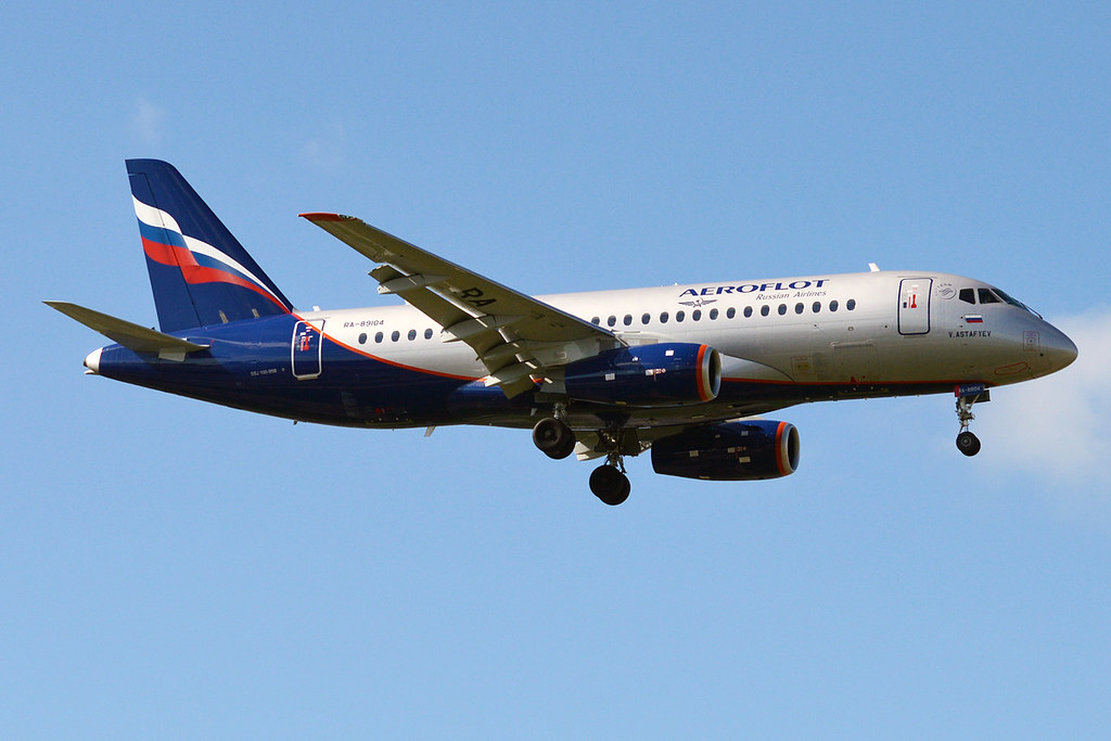 Photo of Aeroflot RA-89104, SUKHOI Superjet 100-95