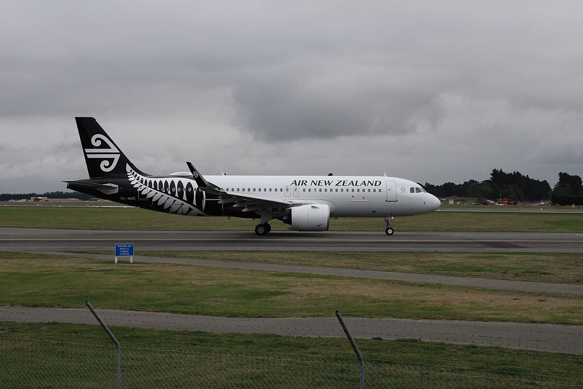 Photo of ANZ Air New Zealand ZK-NHC, Airbus A320-200N
