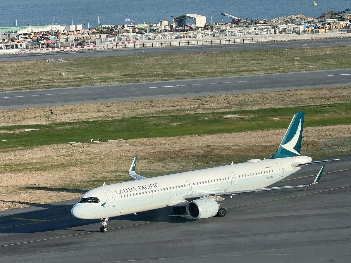 Photo of Cathay Pacific B-HPP, Airbus A321-Neo