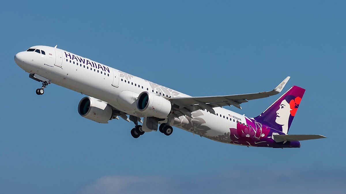 Photo of Hawaiian Airlines N216HA, Airbus A321-Neo