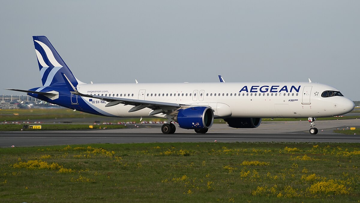 Photo of Aegean Airlines SX-NAL, Airbus A321-Neo