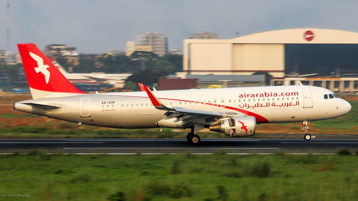 Photo of Air Arabia A6-AOK, Airbus A320