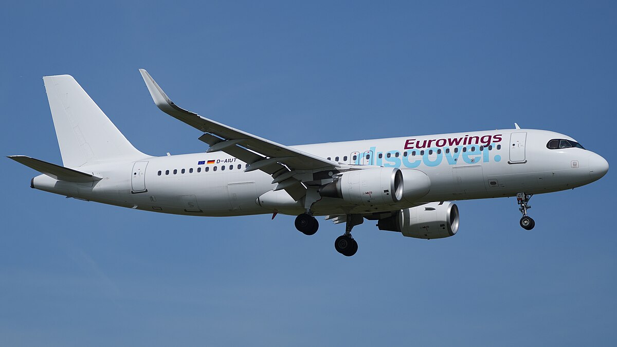 Photo of Eurowings Discover D-AIUT, Airbus A320