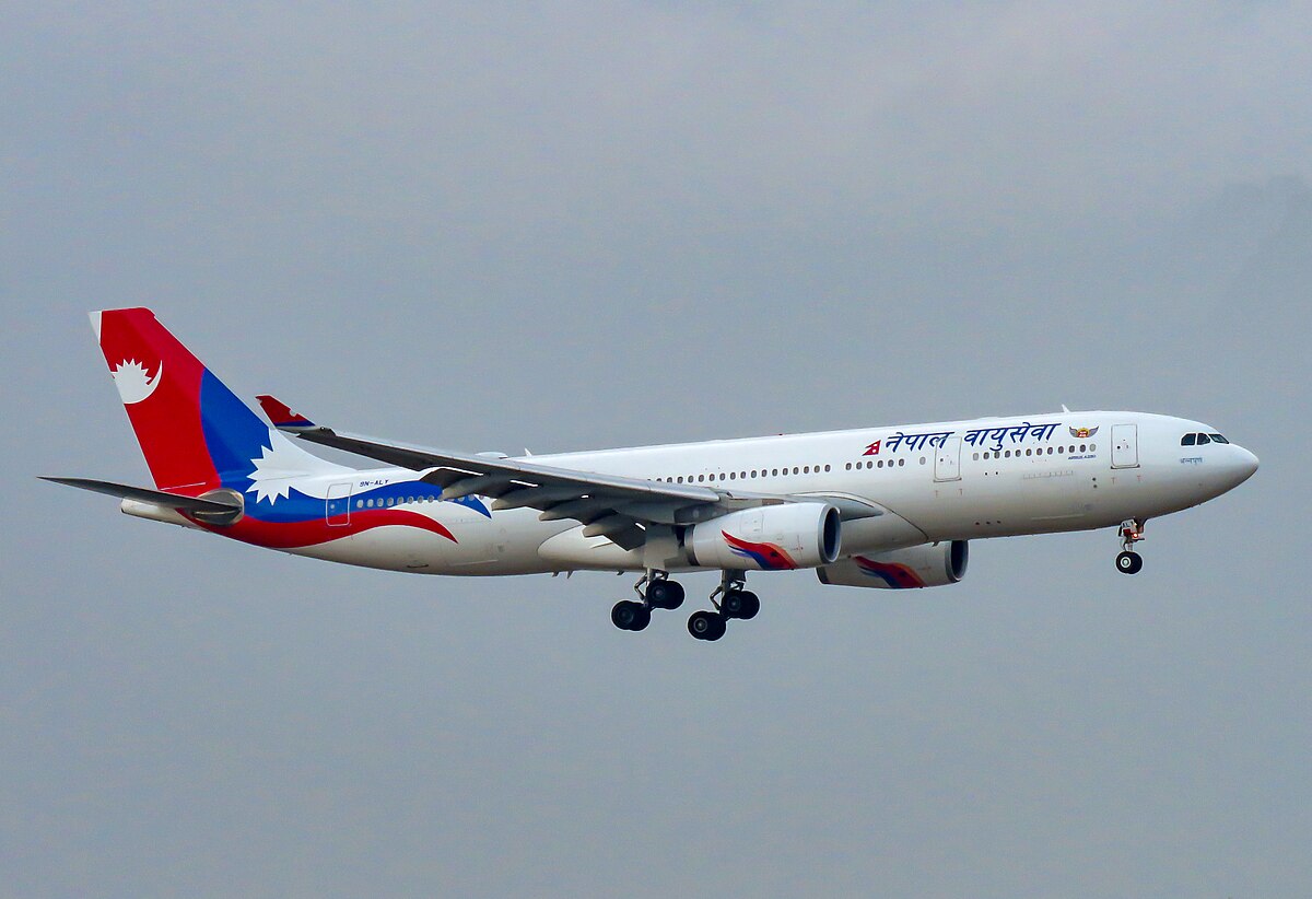 Photo of Nepal Airlines 9N-ALY, Airbus A330-200