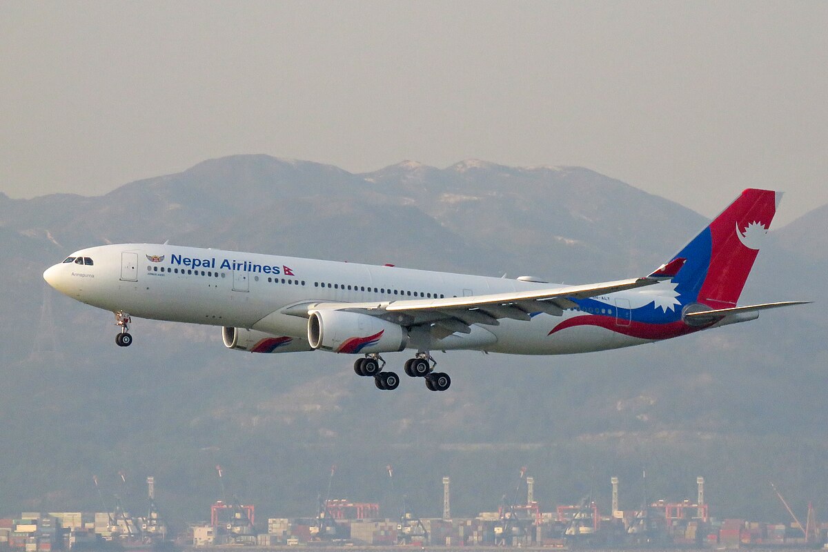 Photo of Nepal Airlines 9N-ALY, Airbus A330-200