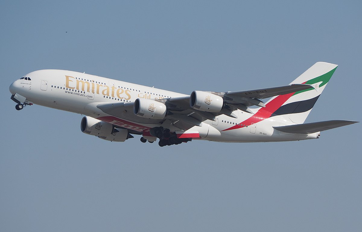 Photo of Emirates Airlines A6-EUY, Airbus A380-800