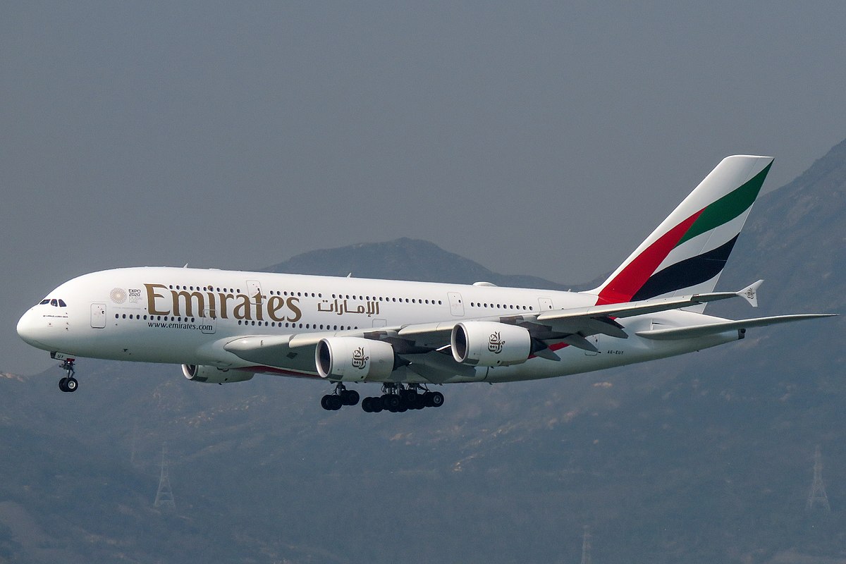 Photo of Emirates Airlines A6-EUY, Airbus A380-800