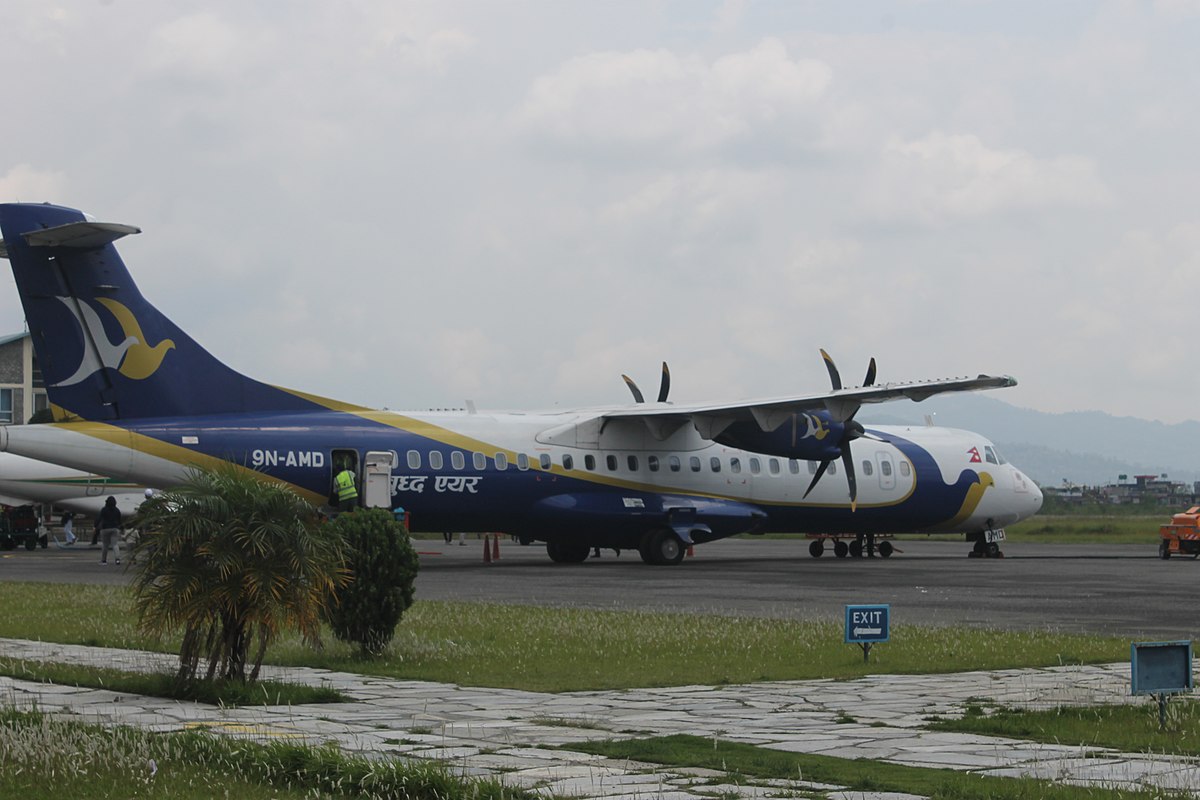 Photo of Buddha Air 9N-AMD, ATR ATR-72-200
