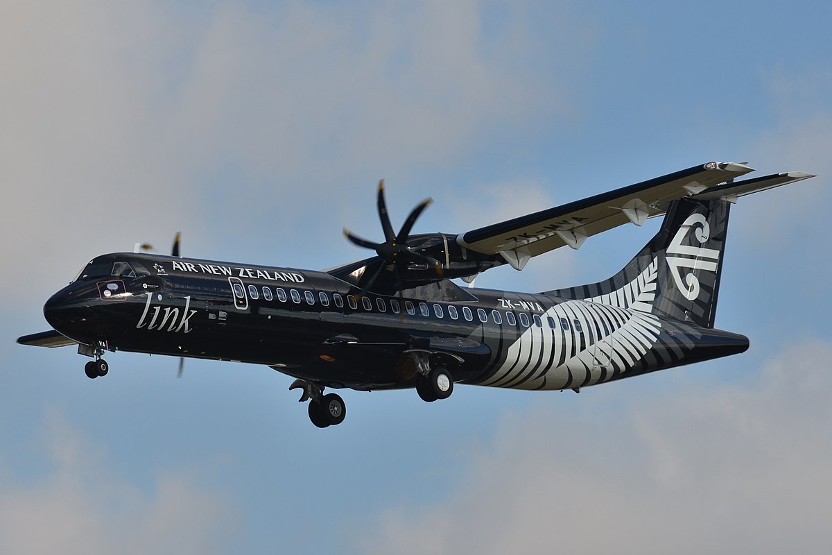 Photo of ANZ Air New Zealand ZK-MVA, ATR ATR-72-200