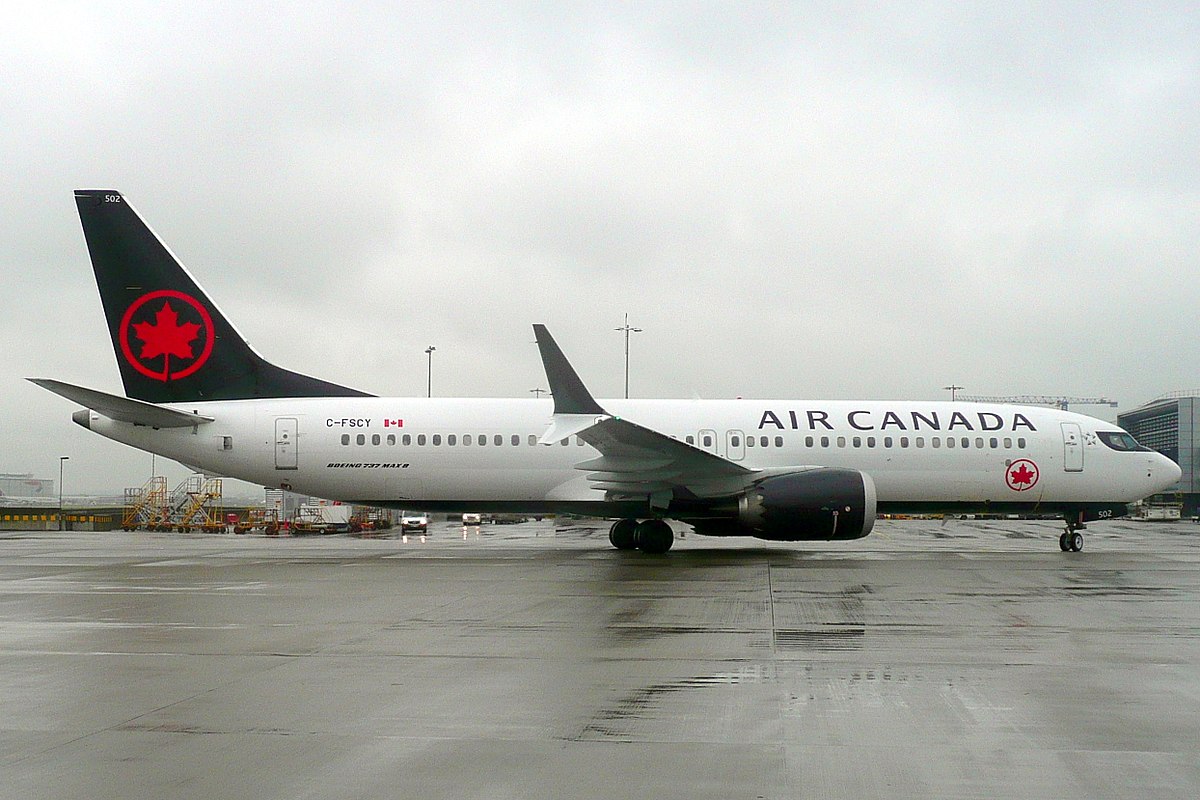 Photo of Air Canada C-FSCY, Boeing 737-800MAX