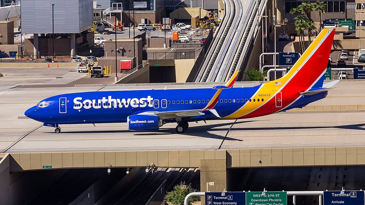Photo of Southwest Airlines N8563Z, Boeing 737-800MAX